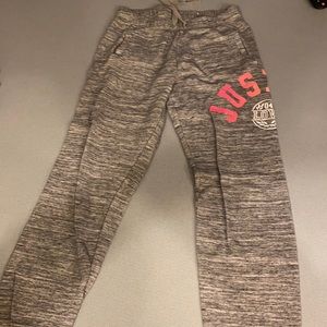 Justice sweat pants